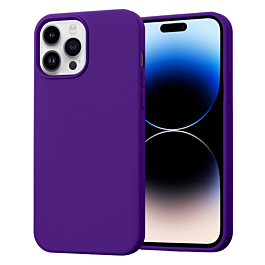 Silicone Case for 14 Pro Max- Purple