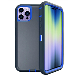 Defender Case for 14 Pro Max- Blue