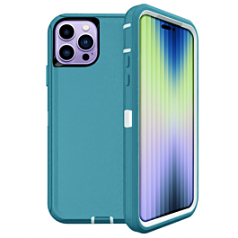 Defender Case for 14 Pro Max- Teal