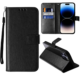 Folio Case for 14 Pro Max- Black