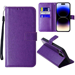 Folio Case for 14 Pro Max- Purple