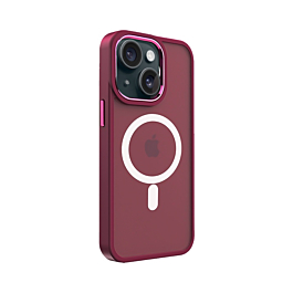 Matte Finish MagSafe Case for 13/14- Red
