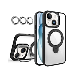 Matte Finish Dual KickStand Case  for 13/14- Black