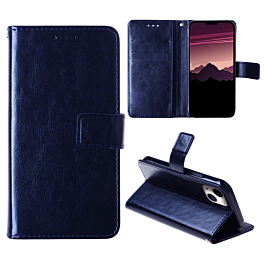 Leather Folio Case for 13/14- Blue