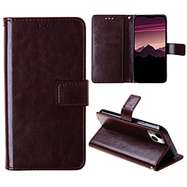 Leather Folio Case for 13/14- Brown