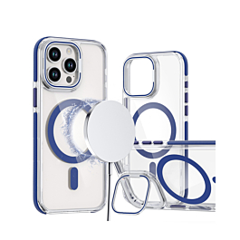 Gloss Case with Camera Kickstand for 15 Pro- Blue