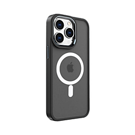 Matte Smoke Case for 15 Pro- Black