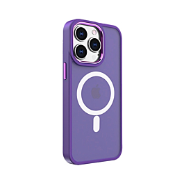 Matte Smoke Case for 15 Pro- Purple