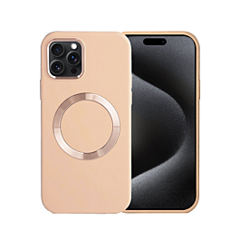 Soft Case Wireless Charging for 15 Pro- Cream