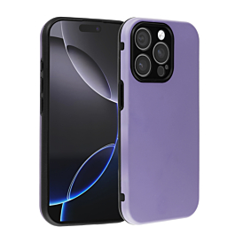 Full Cover Silicone for 15 Pro- Light Purple