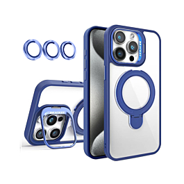 Dual Kickstand Case For 15 Pro Max - Blue