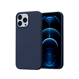 Silicone Case For 15 Pro Max - Navy Blue