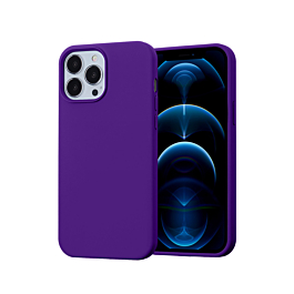 Silicone Case For 15 Pro Max - Purple