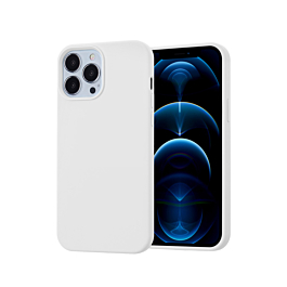 Silicone Case For 15 Pro Max - White