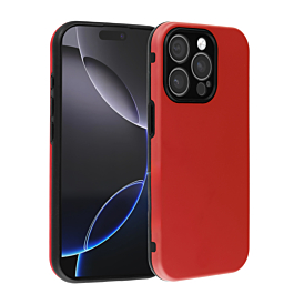 Full Body Silicone Case For 15 Pro Max - Red