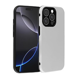 Full Body Silicone Case For 15 Pro Max - Gray