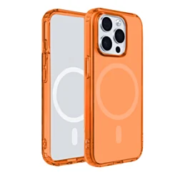 Mirror Back Case For 15 Pro Max - Orange