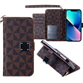 Folio Design Case For 15 Pro Max - Brown