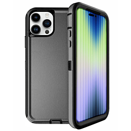 Defender Case For 15 Pro Max - Black