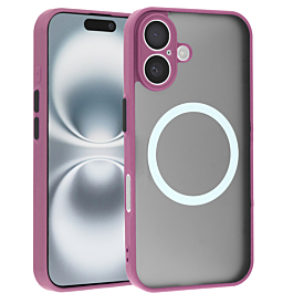 Matte Smoke Case For 16 - Pink