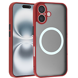 Matte Smoke Case For 16 - Red