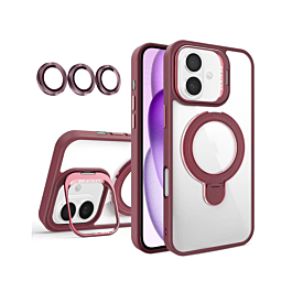 Dual Kickstand Case For 16 - Maroon