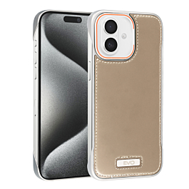 Slim Leather Case For 16 - Tan