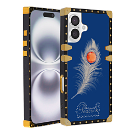 Peacock Square Case For 16 - 1