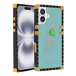 Peacock Square Case For 16 - 2