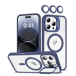MagSafe Case Camera Kickstand 16 Pro- Blue