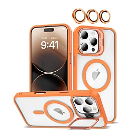 MagSafe Case Camera Kickstand 16 Pro- Orange
