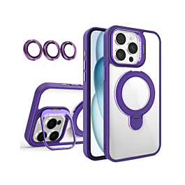 MagSafe Case Dual Kickstand 16 Pro- Purple
