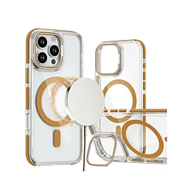 Gloss Camera Lens Kickstand 16 Pro- Gold