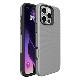 Slim ShockProof Case 16 Pro- Silver