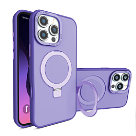 MagSafe Kickstand Case 16 Pro- Purple