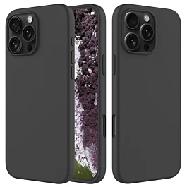 Silicone Case 16 Pro- Black