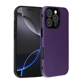 Full Cover Silicone Case 16 Pro- Deep Purple