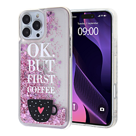 Liquid Glitter Slim Case For 16 Pro- 2