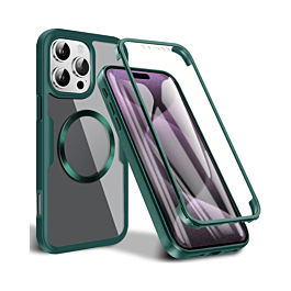 Full Cover ShockProof For 16 Pro- Teal