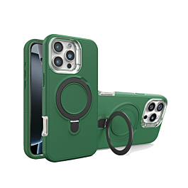 ShockProof With MagSafe Kickstand For 16 Pro- Green