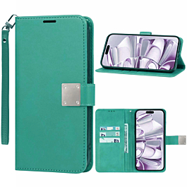 Elegant Folio Case For 16 Pro- Teal