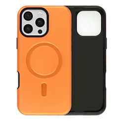 Soft Touch Matte Case For 16 Pro Max- Orange