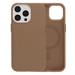 MagSafe Textured Case For 16 Pro Max- Brown