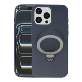 Pastel Finish MagSafe Kickstand Case For 16 Pro Max- Blue