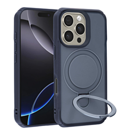 impact MagSafe Kickstand Case For 16 Pro Max- Blue