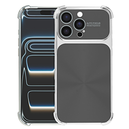 Electro Plated Case For 16 Pro Max- Black