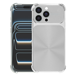 Electro Plated Case For 16 Pro Max- Gray