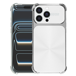 Electro Plated Case For 16 Pro Max- White