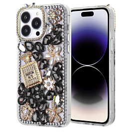 3D Crystal Style Case For 16 Pro Max- 1