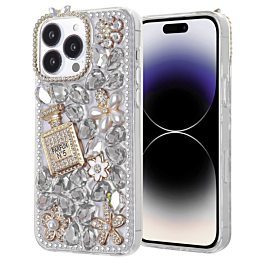 3D Crystal Style Case For 16 Pro Max- 3